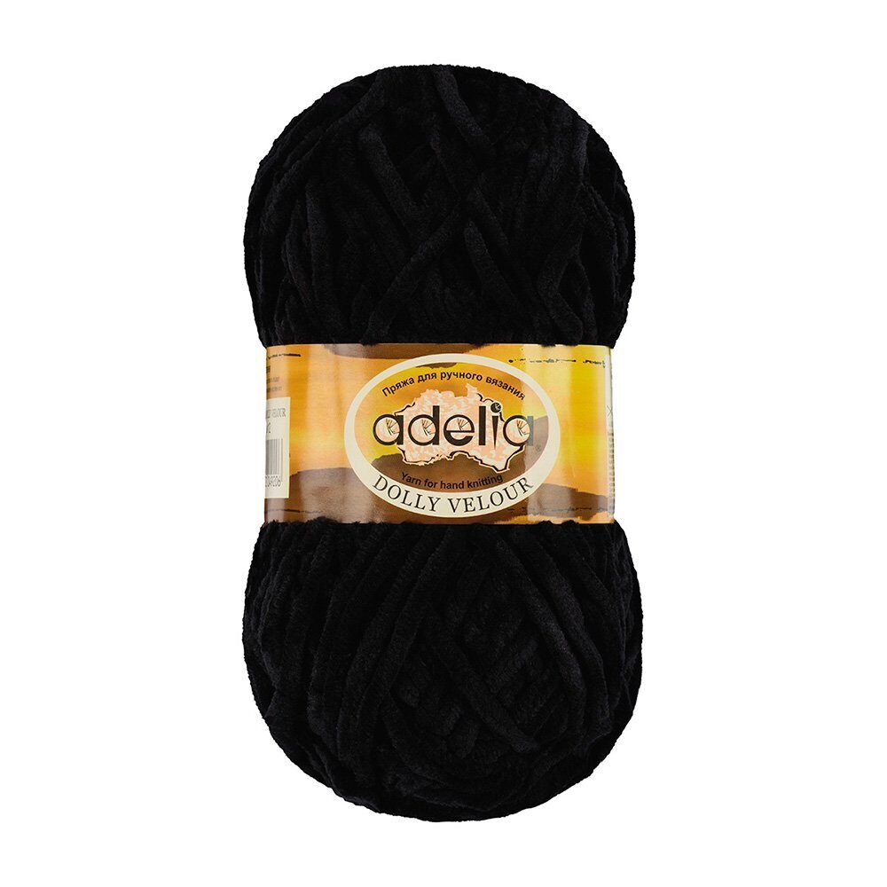 Пряжа ADELIA Dolly Velour 100% микрополиэстер 100 г 93 м ± 6 м