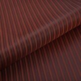 Ткань подкладочная "Gamma" Taffeta с рисунком состав: 52% полиэстер, 48% вискоза ф-ка: 100 х 145 см цвет: № 021 коричневый в полоску