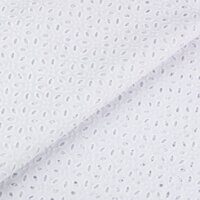 Ткань  шитье (прошва) 70% хлопок, 30% полиэстер 285 г/кв.м ф-ка: 150 х 135 см цвет: белый